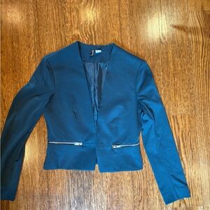 Elegant Teal Women's Blazer